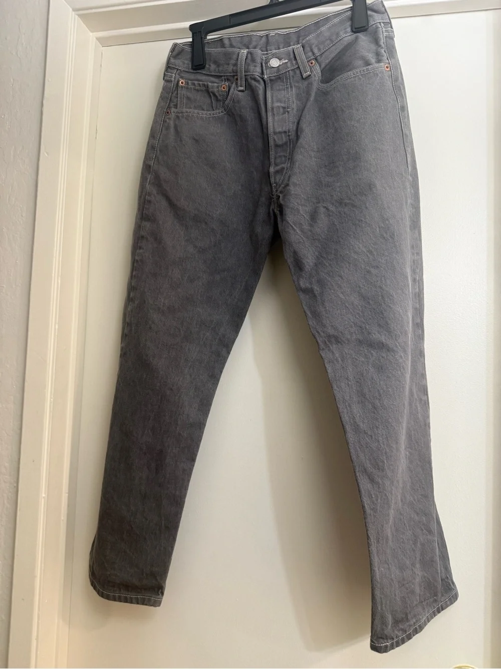 Levi's Men's 501 XX Vintage Wash Denim Straight Leg Jeans Regular Fit Button